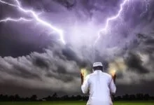 دعاء الرعد والبرق